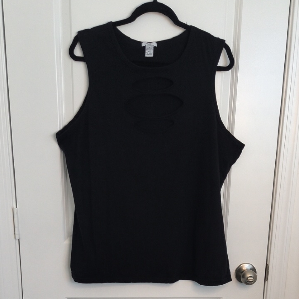 Rue 21 Plus Size 4X Black Sleeveless Top